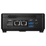 MSI Cubi 5 12M-283BAT Barebone Mini PC con Intel Core i5-1235U, Intel UHD Graphics, 64 GB DDR4, M.2 y 2.5", Wi-Fi 6E, Bluetooth 5.3, Thunderbolt 4, Negro