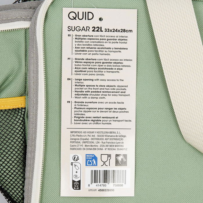 Bolsa Térmica Sugar Quid 33x24x28 cm - 22 L (6 Unidades) Bolsa Térmica Sugar Quid 33x24x28 cm - 22 L (6 Unidades)