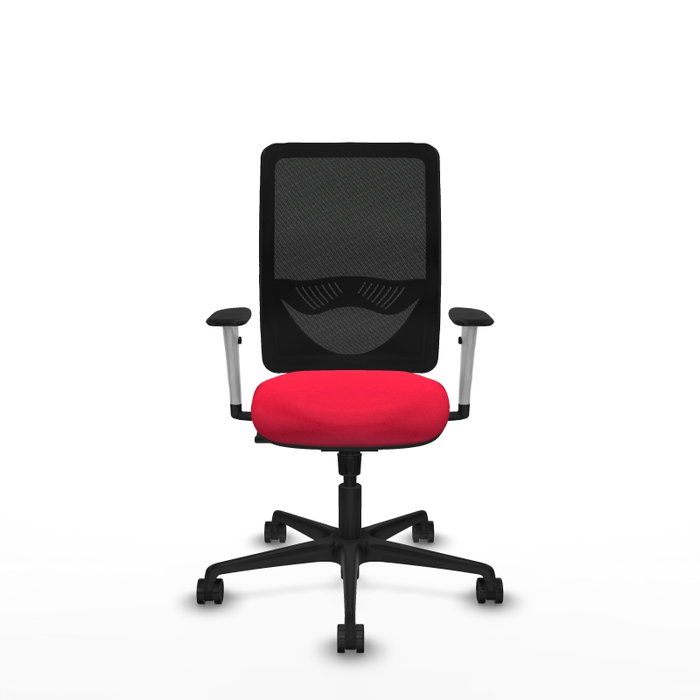 PIQUERAS Y CRESPO Silla de oficina Zulema con mecanismo Sincro, Rojo y Negro PIQUERAS Y CRESPO Silla de oficina Zulema con mecanismo Sincro, Rojo y Negro