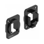 DeLOCK Soporte Keystone 1 Puerto Tipo D Metal Negro