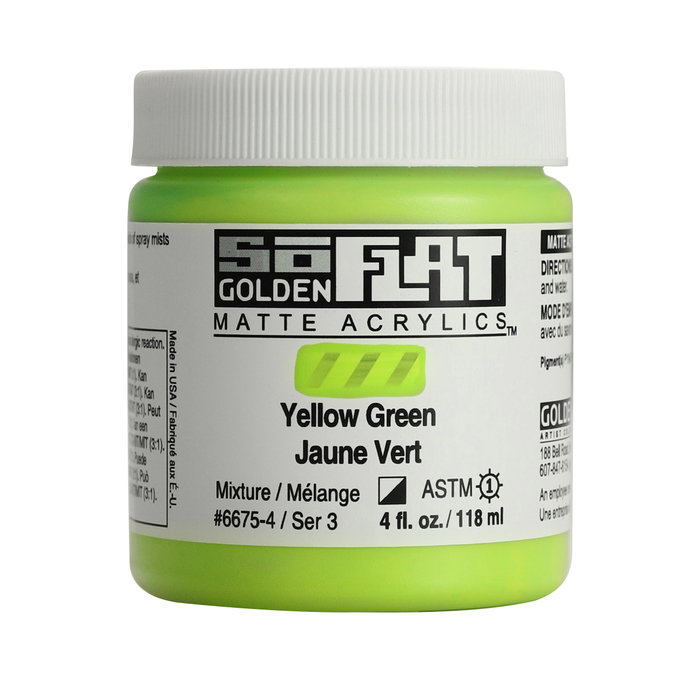Golden SoFlat Amarillo Verde 118 ml Golden SoFlat Amarillo Verde 118 ml