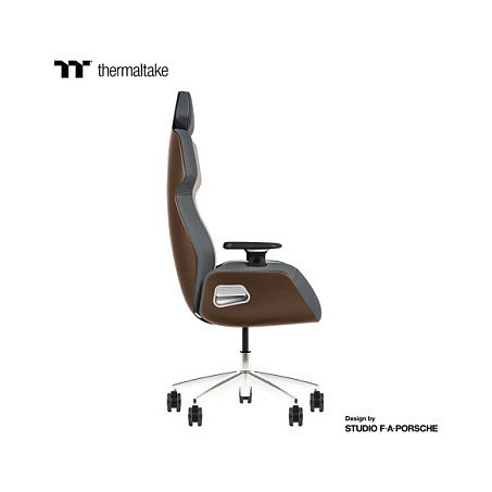 Thermaltake ARGENT E700 Silla Gaming de Cuero Mocha Mousse y Slate Gray Crayon Thermaltake ARGENT E700 Silla Gaming de Cuero Mocha Mousse y Slate Gray Crayon