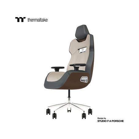 Thermaltake ARGENT E700 Silla Gaming de Cuero Mocha Mousse y Slate Gray Crayon Thermaltake ARGENT E700 Silla Gaming de Cuero Mocha Mousse y Slate Gray Crayon