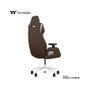Thermaltake ARGENT E700 Silla Gaming de Cuero Mocha Mousse y Slate Gray Crayon