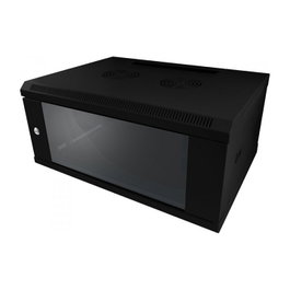 ALLNET ALL-SMC6412SCHWARZ Bastidor de pared 19 pulg 12HE 450mm Negro