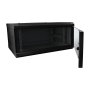 ALLNET ALL-SMC6412SCHWARZ Bastidor de pared 19 pulg 12HE 450mm Negro