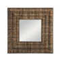 Espejo Madera de Mango Decoración 122 X 8 X 122 cm