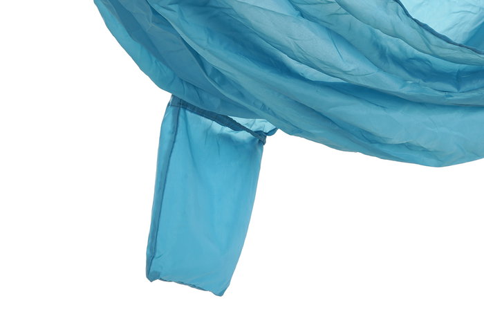 DKD Home Decor Hamaca Terraza Y Jardin Azul 140 x 370 cm Poliester