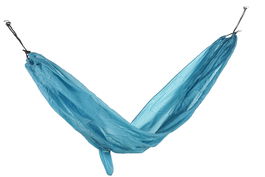 DKD Home Decor Hamaca Terraza Y Jardin Azul 140 x 370 cm Poliester