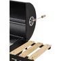 Cookingbox Barbacoa de carbón Mike Evolution 142 x 57 x 112 cm Negro - 9765081