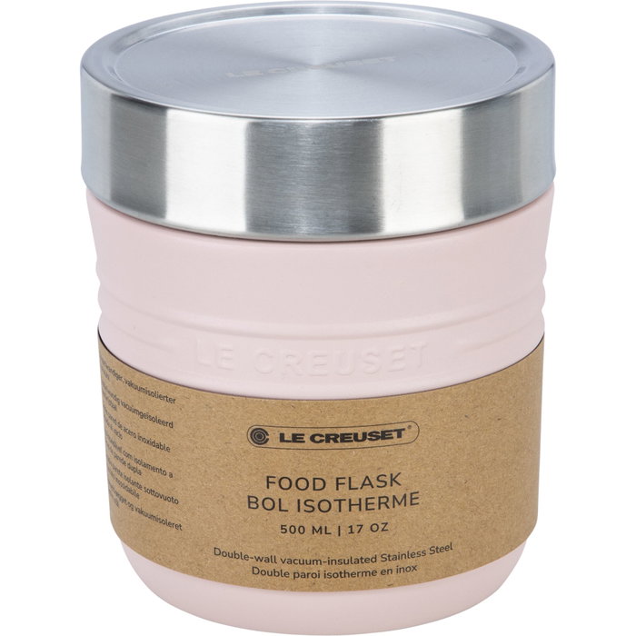 Le Creuset Thermo Container On The Go 500 ml Shell Pink Le Creuset Thermo Container On The Go 500 ml Shell Pink
