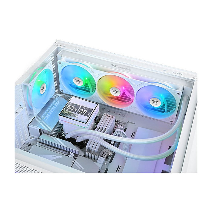 Thermaltake Refrigeración Líquida Todo en Uno TH360 V3 Ultra ARGB Sync Snow Edition 360mm Blower Blanco Thermaltake Refrigeración Líquida Todo en Uno TH360 V3 Ultra ARGB Sync Snow Edition 360mm Blower Blanco