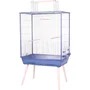 Zolux Jaula Elevada de Alambre para Pájaros, Periquitos, Cacatúas y Canarios, 81 x 48 x与大标题保持一致