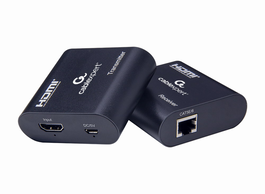 GEMBIRD DEX-HDMI-03 Extensor Audio/Video Negro 1920 x 1080 Pixeles 60 m