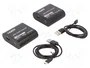 Gembird DEX-HDMI-03 Extensor HDMI 60m Negro