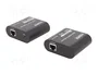Gembird DEX-HDMI-03 Extensor HDMI 60m Negro