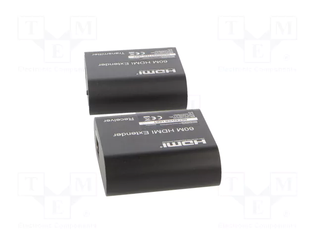 Gembird DEX-HDMI-03 Extensor HDMI 60m Negro