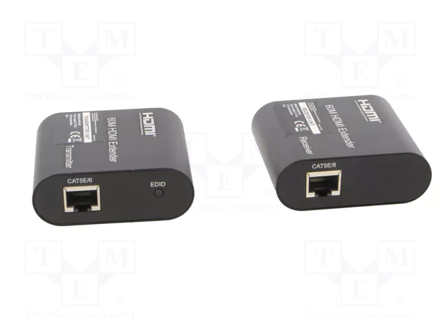Gembird DEX-HDMI-03 Extensor HDMI 60m Negro