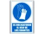 Archivo 2000 Señal Obligatorio Uso de Guantes 210x297 mm
