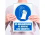 Archivo 2000 Señal Obligatorio Uso de Guantes 210x297 mm