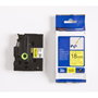 Brother TZe-FX641 Cinta laminada flexible Negro sobre Amarillo 18mm x 8m