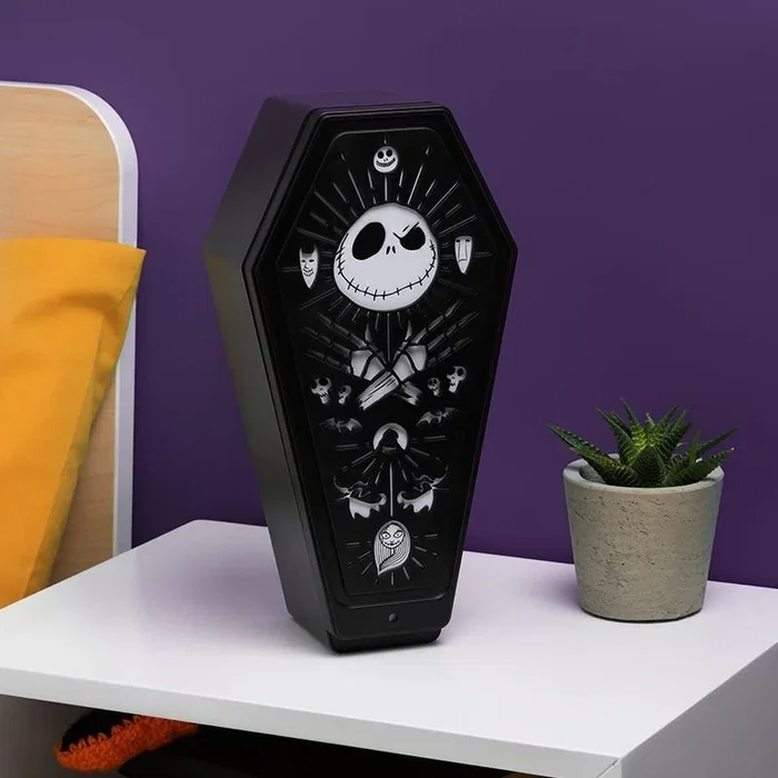 Paladone Lámpara 3D Ataúd Jack Pesadilla Antes de Navidad