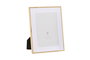 DKD Home Decor Marco de Foto 13x18 Acero y Cristal Dorado