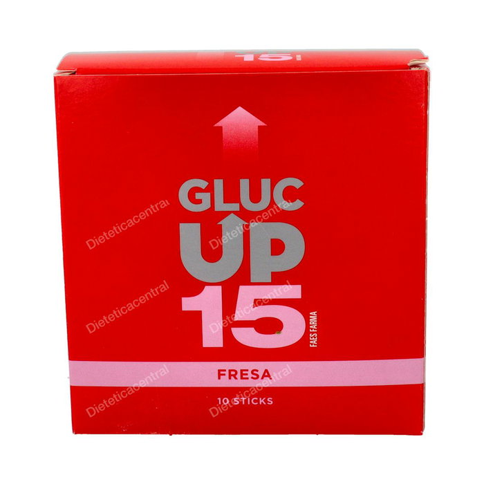 Gluc Up Fresa 15 G X10 Sticks 30 Ml Bebida Energética