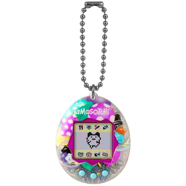Bandai Tamagotchi Original, Mascota Virtual Electrónica con Sonido y Luces, 5.5x4.5x2.5 cm, Incluye Pila CR2, Modelo Surtido, para 8+ Años