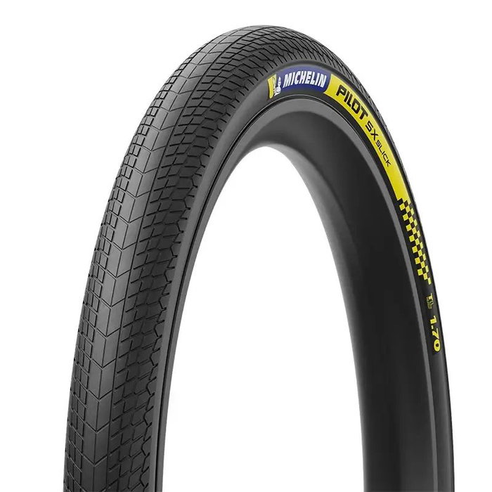 Michelin Neumático Pilot SX Slick 26x2.0 MTB BMX Race Alta Aceleración Baja Rodadura 60 TPI Michelin Neumático Pilot SX Slick 26x2.0 MTB BMX Race Alta Aceleración Baja Rodadura 60 TPI