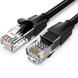 Vention Cable de red IBEBS Cat.6 U/UTP 25m Negro