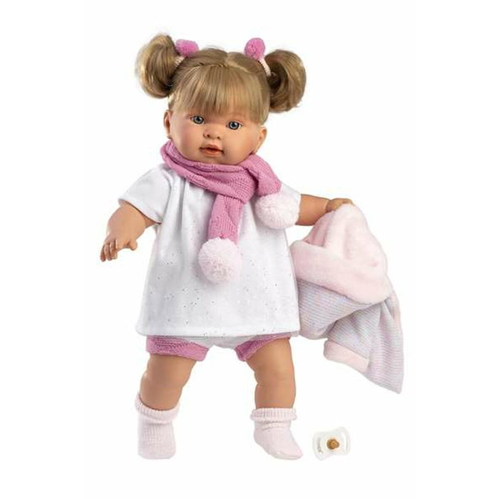 Llorens Muñeca Alexandra Llorona de 42 cm con cuerpo de tela y sonido Llorens Muñeca Alexandra Llorona de 42 cm con cuerpo de tela y sonido