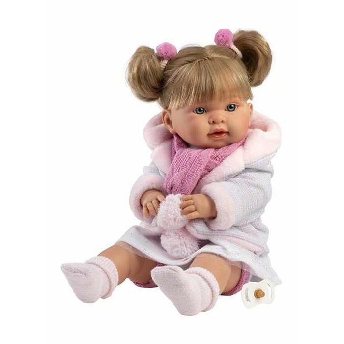 Llorens Muñeca Alexandra Llorona de 42 cm con cuerpo de tela y sonido Llorens Muñeca Alexandra Llorona de 42 cm con cuerpo de tela y sonido