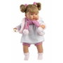 Llorens Muñeca Alexandra Llorona de 42 cm con cuerpo de tela y sonido