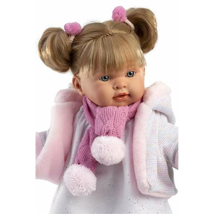 Llorens Muñeca Alexandra Llorona de 42 cm con cuerpo de tela y sonido Llorens Muñeca Alexandra Llorona de 42 cm con cuerpo de tela y sonido
