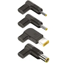 NGS Pack de 4 Clavijas USB-C para Portátil Lenovo, Modelo BUD-L (5.5 x 2.5 mm, 4.0 x 1.7 mm, Flat pin, 7.9 x 5.5 mm)