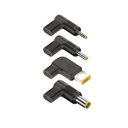 NGS Pack de 4 Clavijas USB-C para Portátil Lenovo, Modelo BUD-L (5.5 x 2.5 mm, 4.0 x 1.7 mm, Flat pin, 7.9 x 5.5 mm)