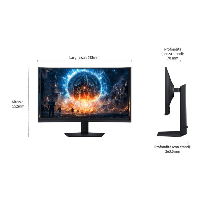 Samsung Odyssey G6 S27FG602EU 27 pulgadas QHD 350Hz IPS Samsung Odyssey G6 S27FG602EU 27 pulgadas QHD 350Hz IPS