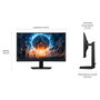 Samsung Monitor Gaming 27" S27FG602EU QHD 2560x1440 IPS 350Hz 1ms NVIDIA G-SYNC AMD FreeSync Premium HDR400 Quantum Dot Negro