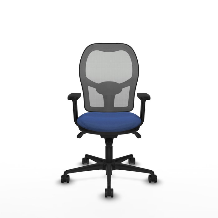 PIQUERAS Y CRESPO Silla de oficina Jorquera Azul Marino y Gris