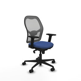 PIQUERAS Y CRESPO Silla de oficina Jorquera Azul Marino y Gris