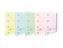 Oxford Carpeta de Anillas Live & Go Polyfoam A5+ Colores Pastel