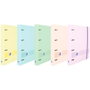 Oxford Carpeta de Anillas Live & Go Polyfoam A5+ Colores Pastel