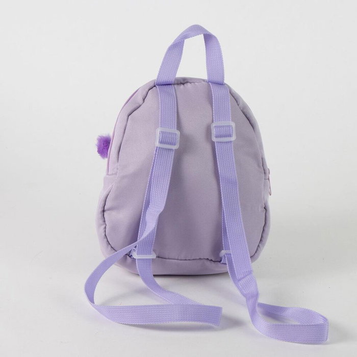 Cerdá Mochila de Guardería Peluche Hello Kitty y Kuromi Morada