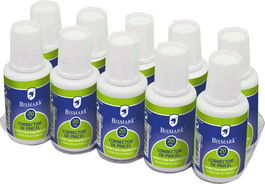 Corrector Liquido Frasco Bismark 20 Ml (Set de 10)