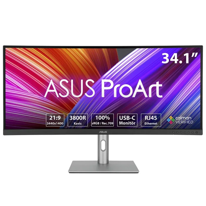 ASUS ProArt PA34VCNV Monitor Profesional Curvo 34,1 pulg. UltraWide Quad HD IPS 21:9 Negro ASUS ProArt PA34VCNV Monitor Profesional Curvo 34,1 pulg. UltraWide Quad HD IPS 21:9 Negro
