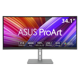 ASUS ProArt PA34VCNV Monitor Profesional Curvo 34,1 pulg. UltraWide Quad HD IPS 21:9 Negro