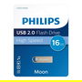 Philips FM16FD160B Memoria USB 2.0 de 16GB, Moon Vintage Silver, Plata