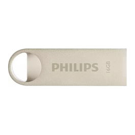 Philips FM16FD160B Memoria USB 2.0 de 16GB, Moon Vintage Silver, Plata