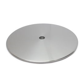 STAWETT 599038.28 Base Giratoria Redonda Abombada Acero Inoxidable Ø625x50mm